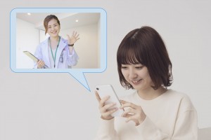 スマホでのオンライン診療イメージ (1)